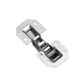 4-inch nickel-plated frog hinge with no opening